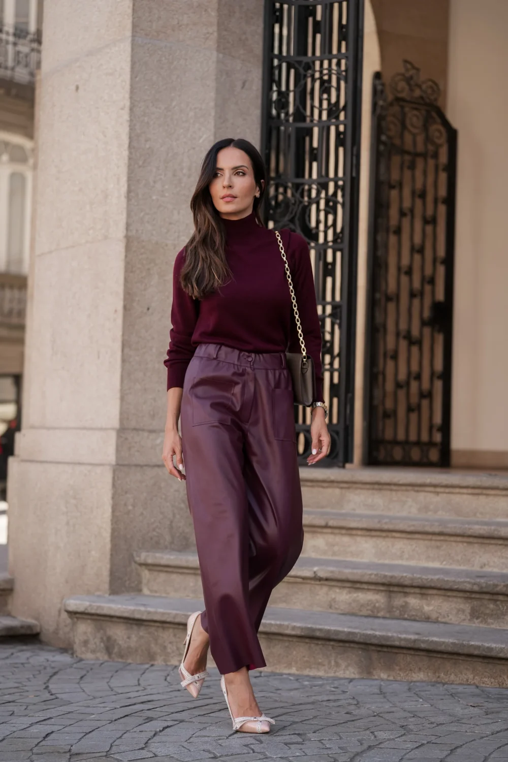Pantalones de napa Guimanos