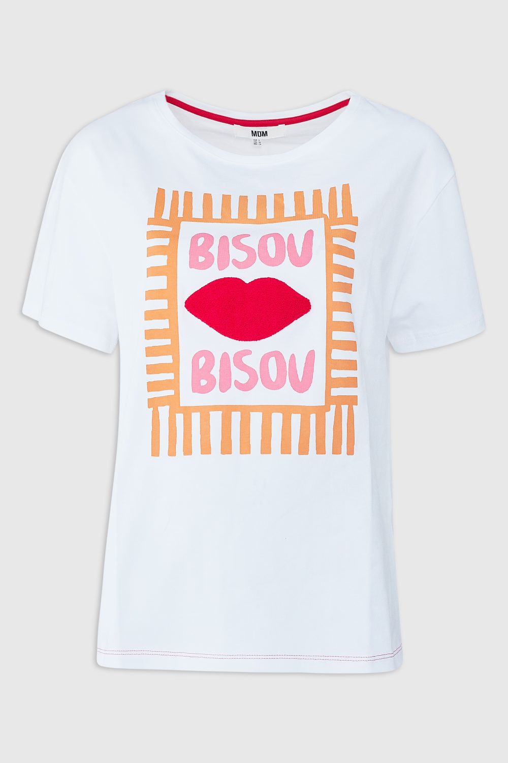 Camiseta con textura de rizo