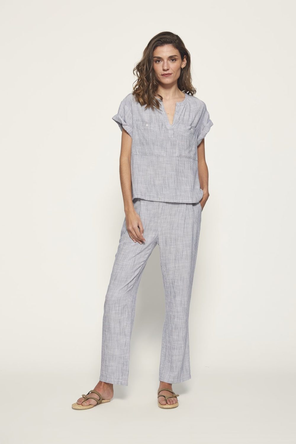 Pantalón de rayas de MdM