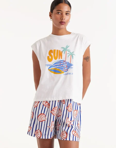 Camiseta print verano