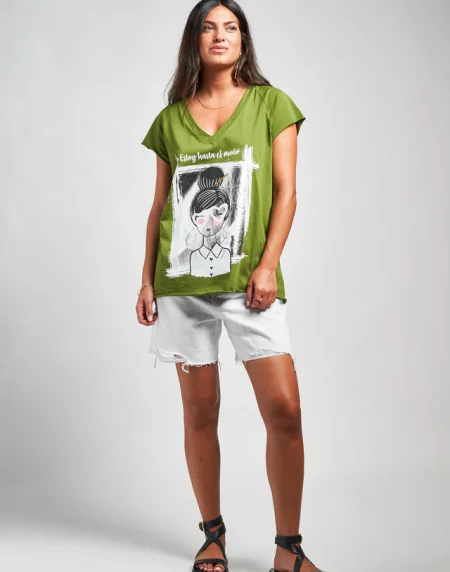 CAMISETA MOÑO