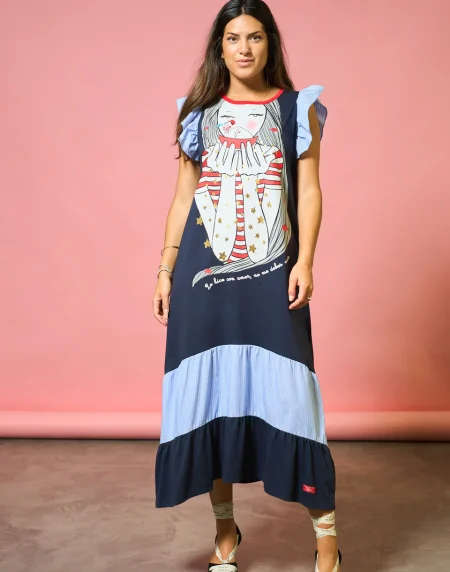 VESTIDO BARQUITO