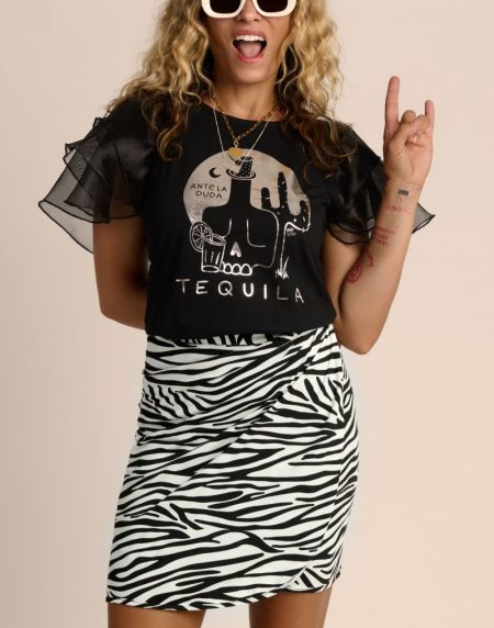 CAMISETA TEQUILA NEGRA