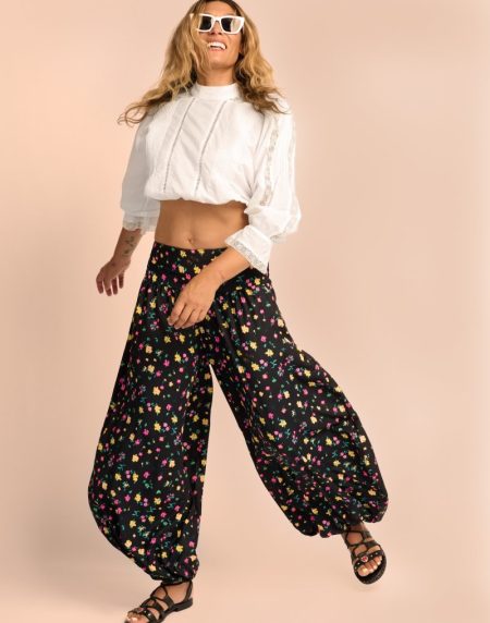 PANTALÓN GLOBO ELEANORA