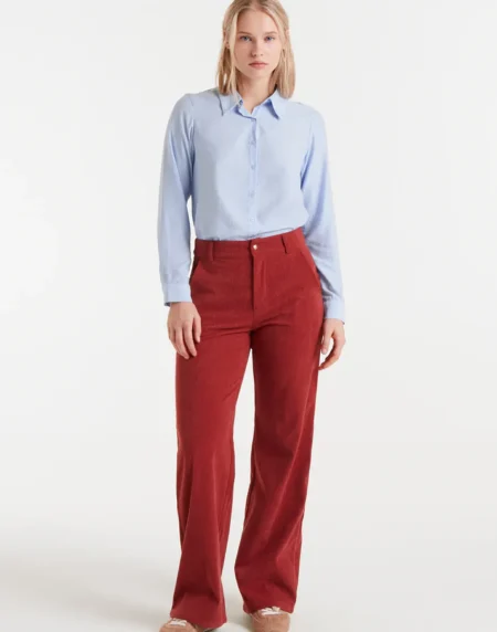 CAMISA FLUIDA AZUL