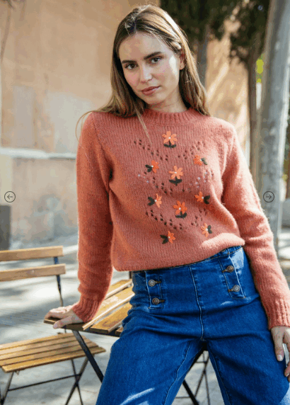 JERSEY DE PUNTO NARANJA
