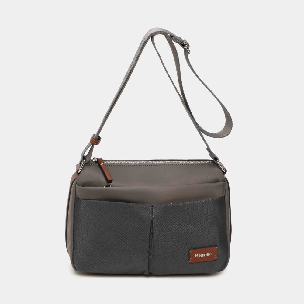 BOLSO BANDOLERA LOUISE GRIS