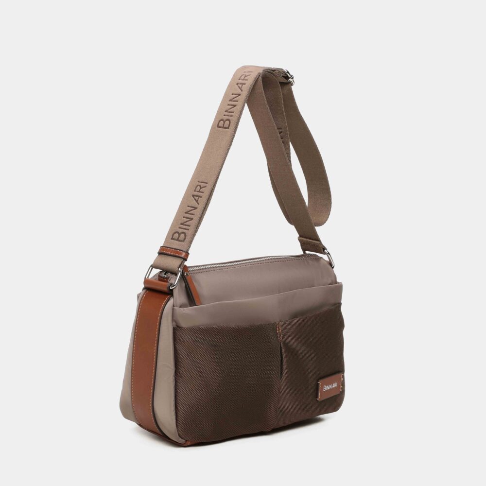BOLSO BANDOLERA LOUISE TOPO - Imagen 2