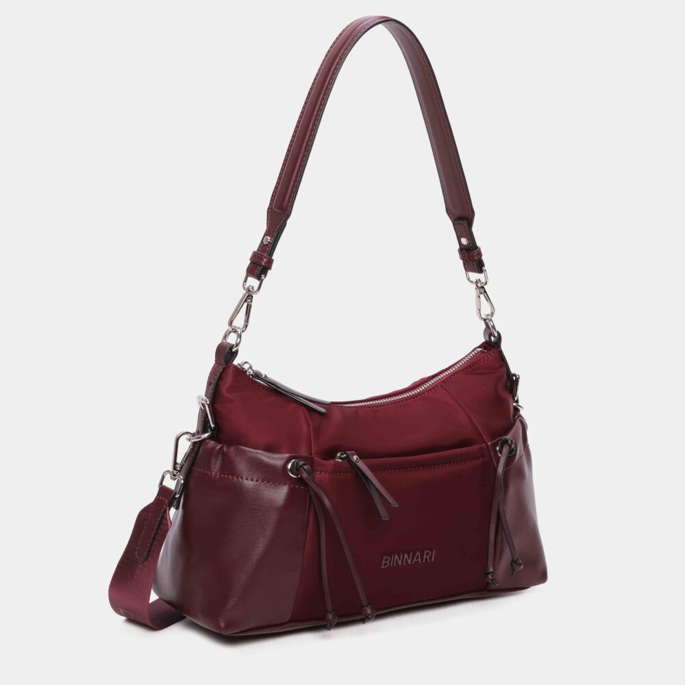 BOLSO HOMBRO ELODIE BURDEOS - Imagen 2