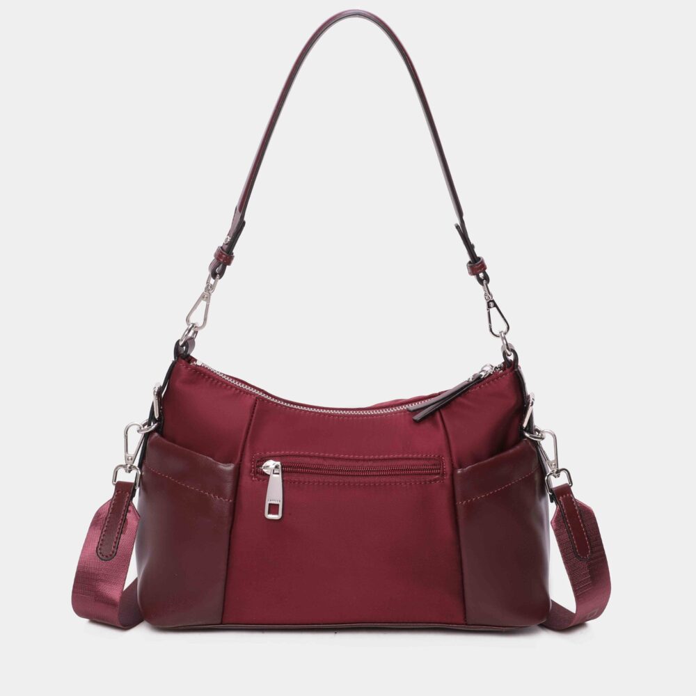 BOLSO HOMBRO ELODIE BURDEOS - Imagen 6