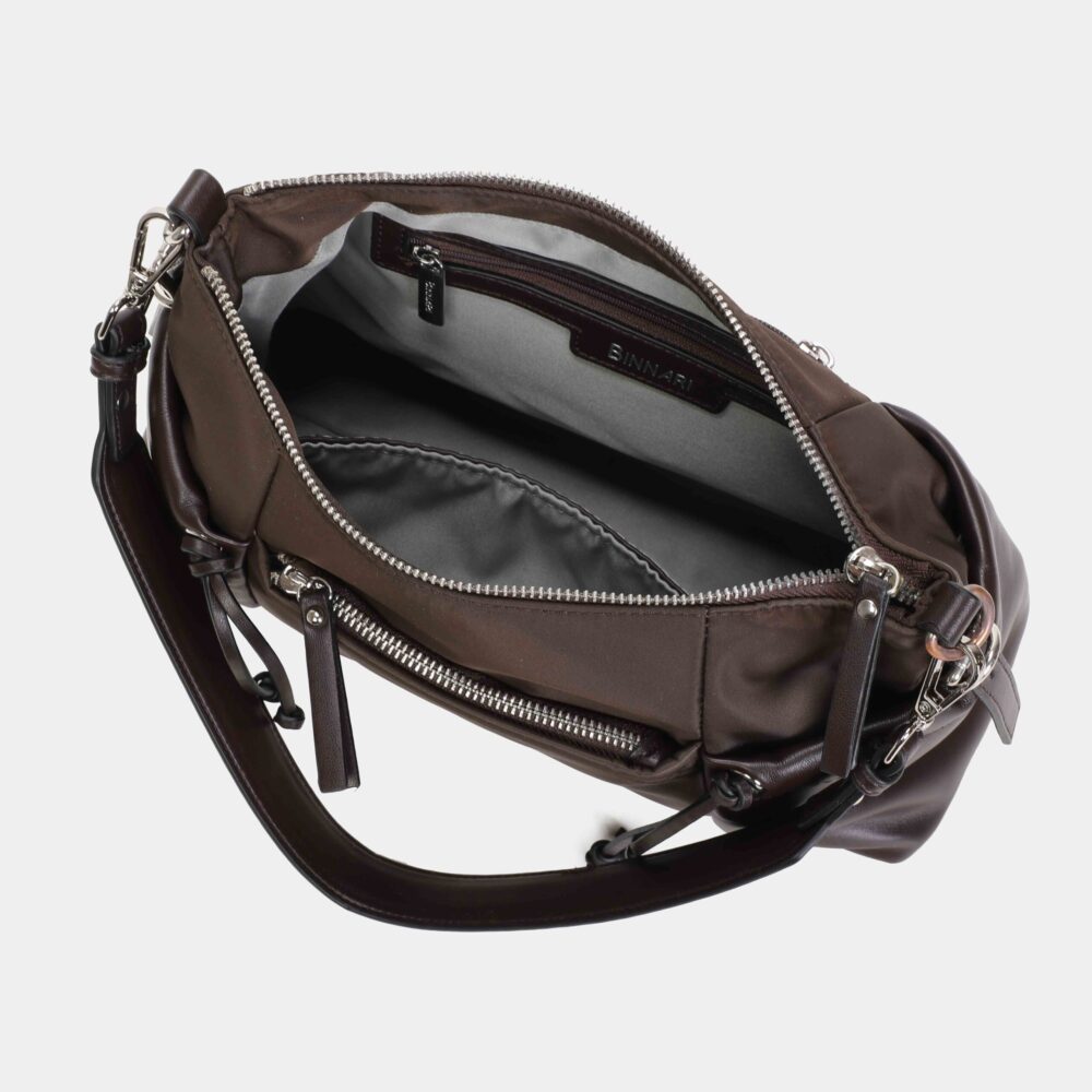 BOLSO HOMBRO ELODIE MARRÓN - Imagen 3