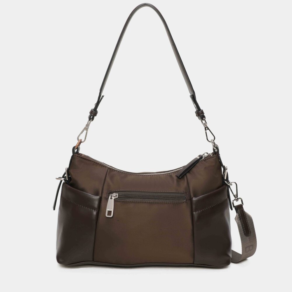 BOLSO HOMBRO ELODIE MARRÓN - Imagen 6
