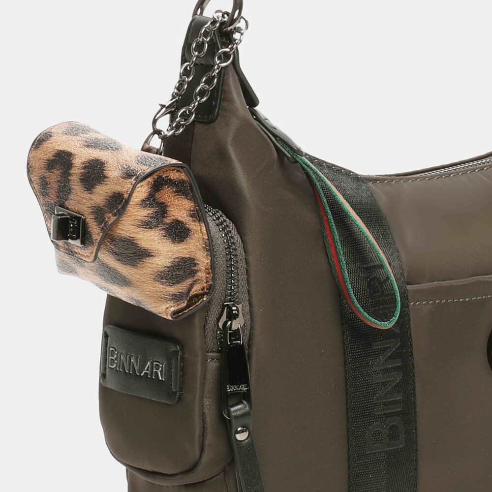 BOLSO HOMBRO FINI KAKI - Imagen 4