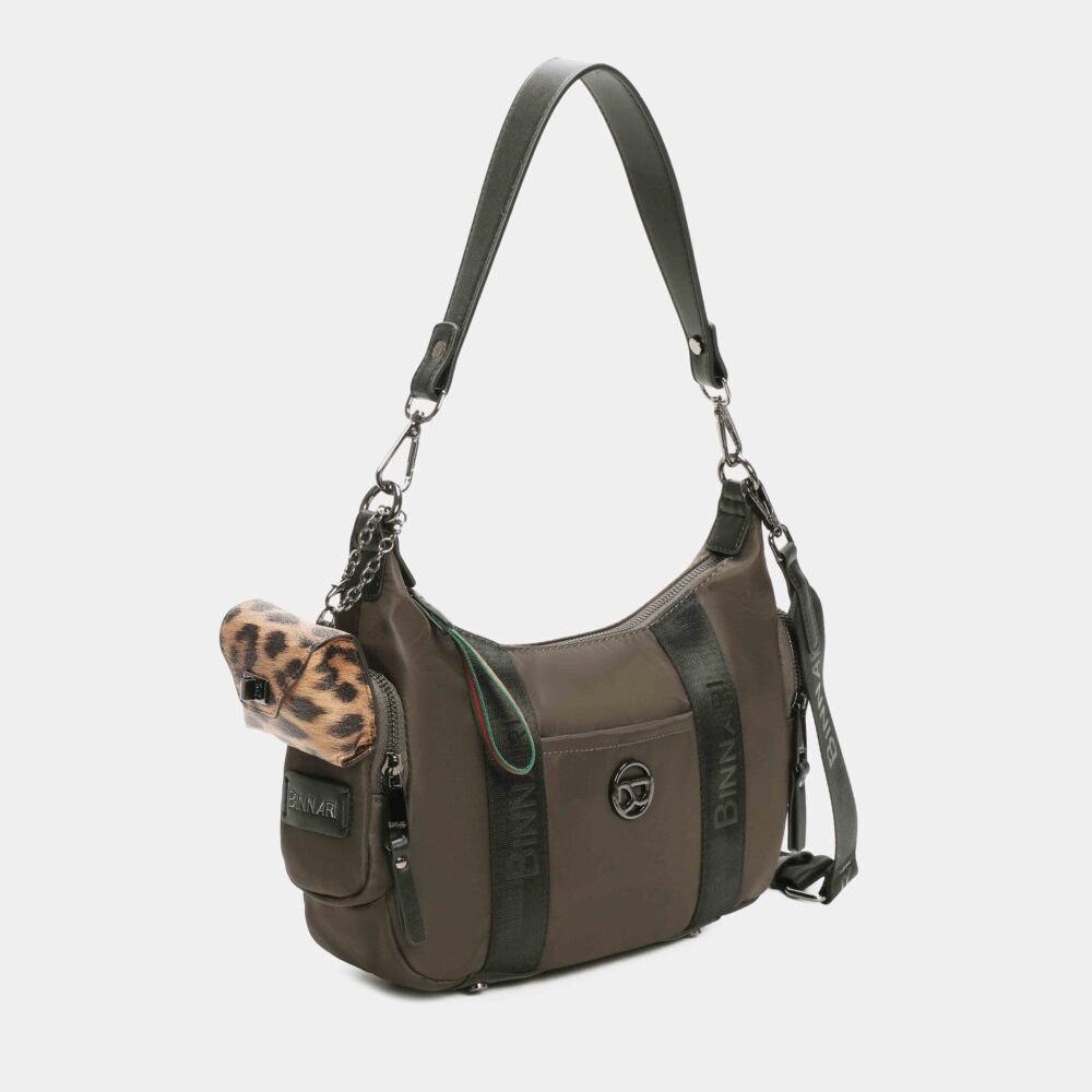 BOLSO HOMBRO FINI KAKI - Imagen 2