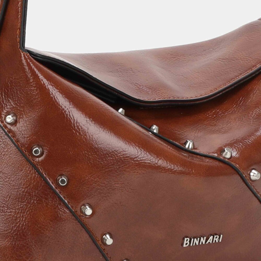 BOLSO HOMBRO FREEDA COLOR CUERO - Imagen 4