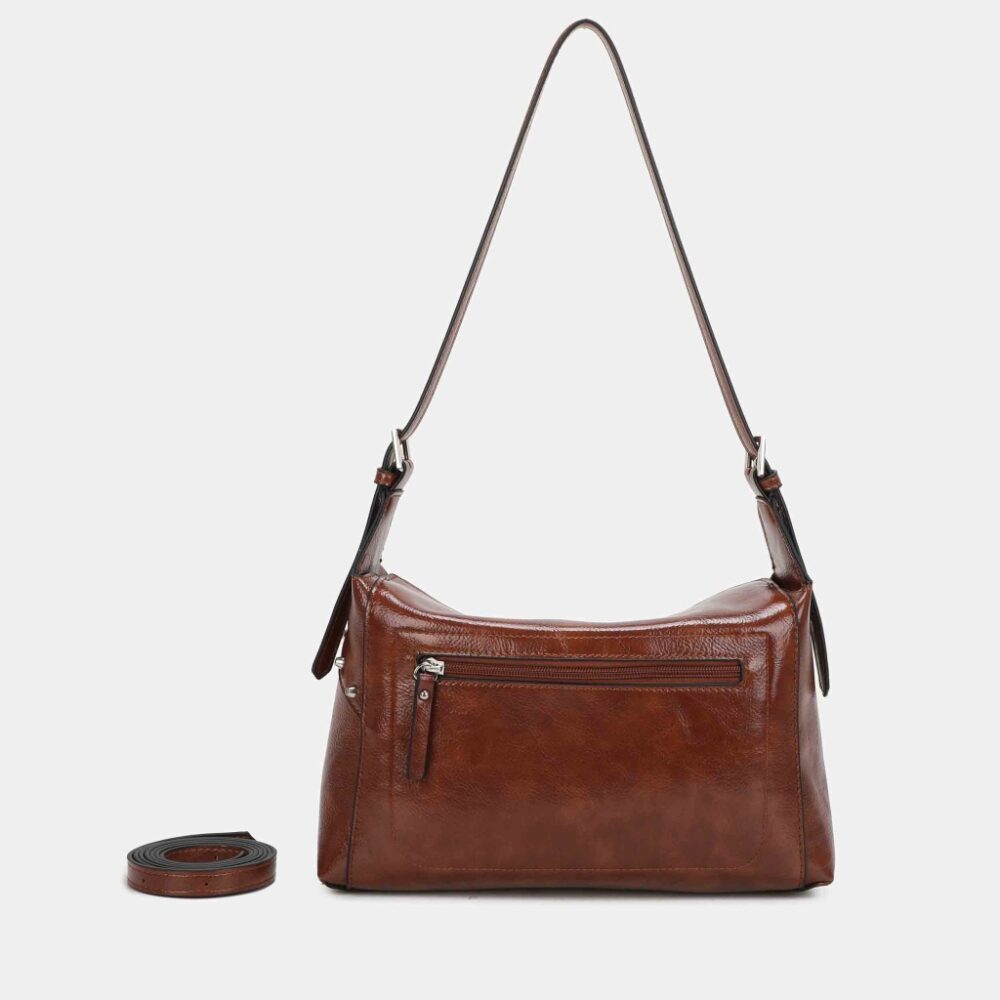 BOLSO HOMBRO FREEDA COLOR CUERO - Imagen 6