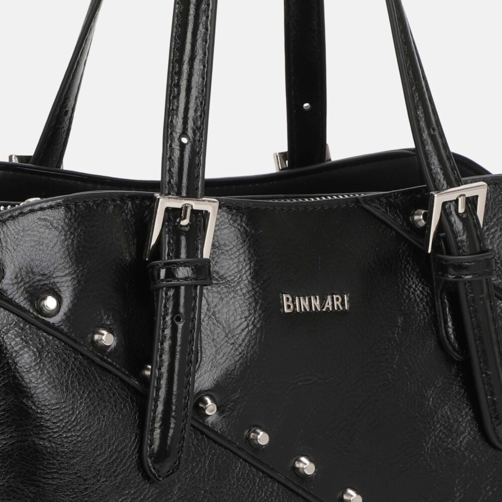 BOLSO DE MANO FREEDA COLOR NEGRO - Imagen 4