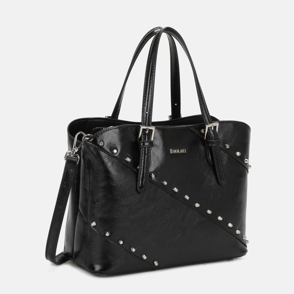 BOLSO DE MANO FREEDA COLOR NEGRO - Imagen 2