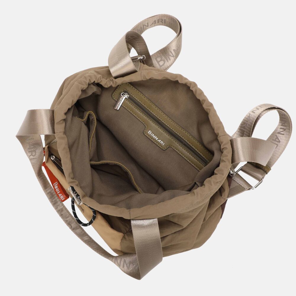 BOLSO MOCHILA KEINNA MULTI-KAKI. - Imagen 3