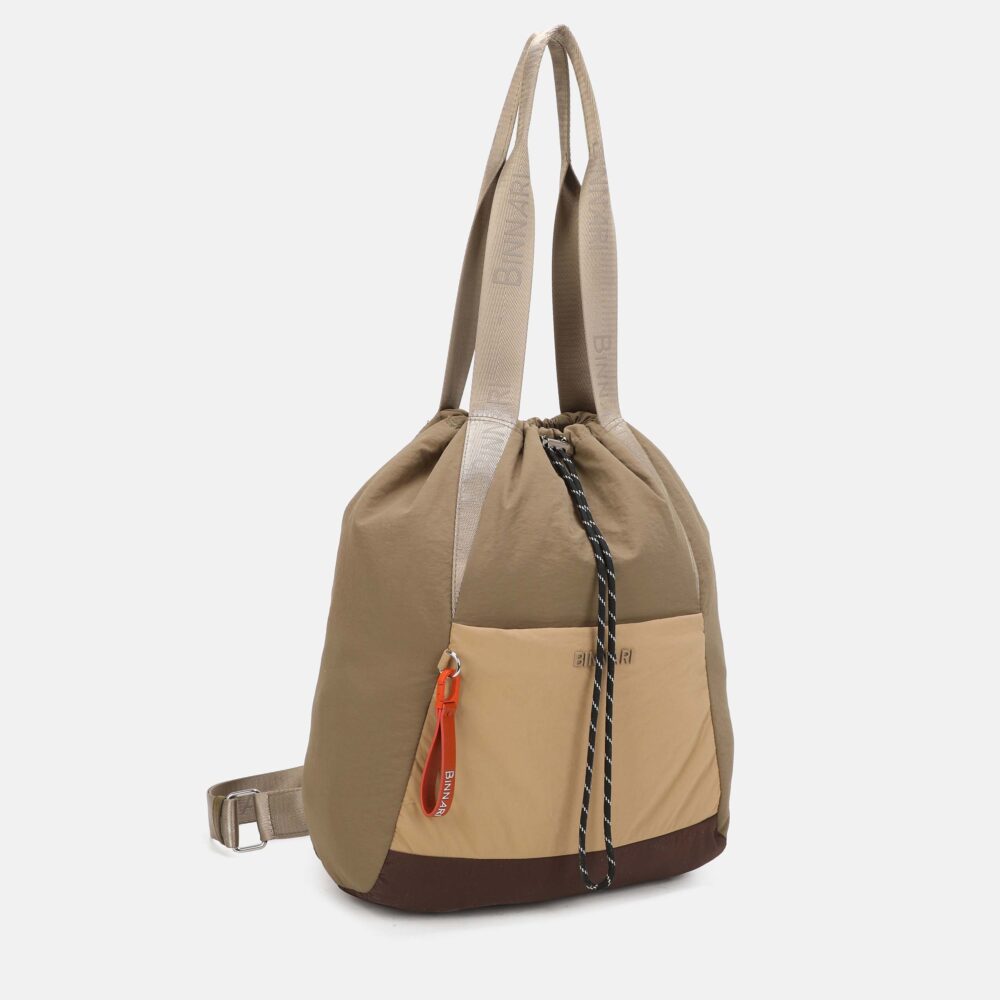 BOLSO MOCHILA KEINNA MULTI-KAKI. - Imagen 2