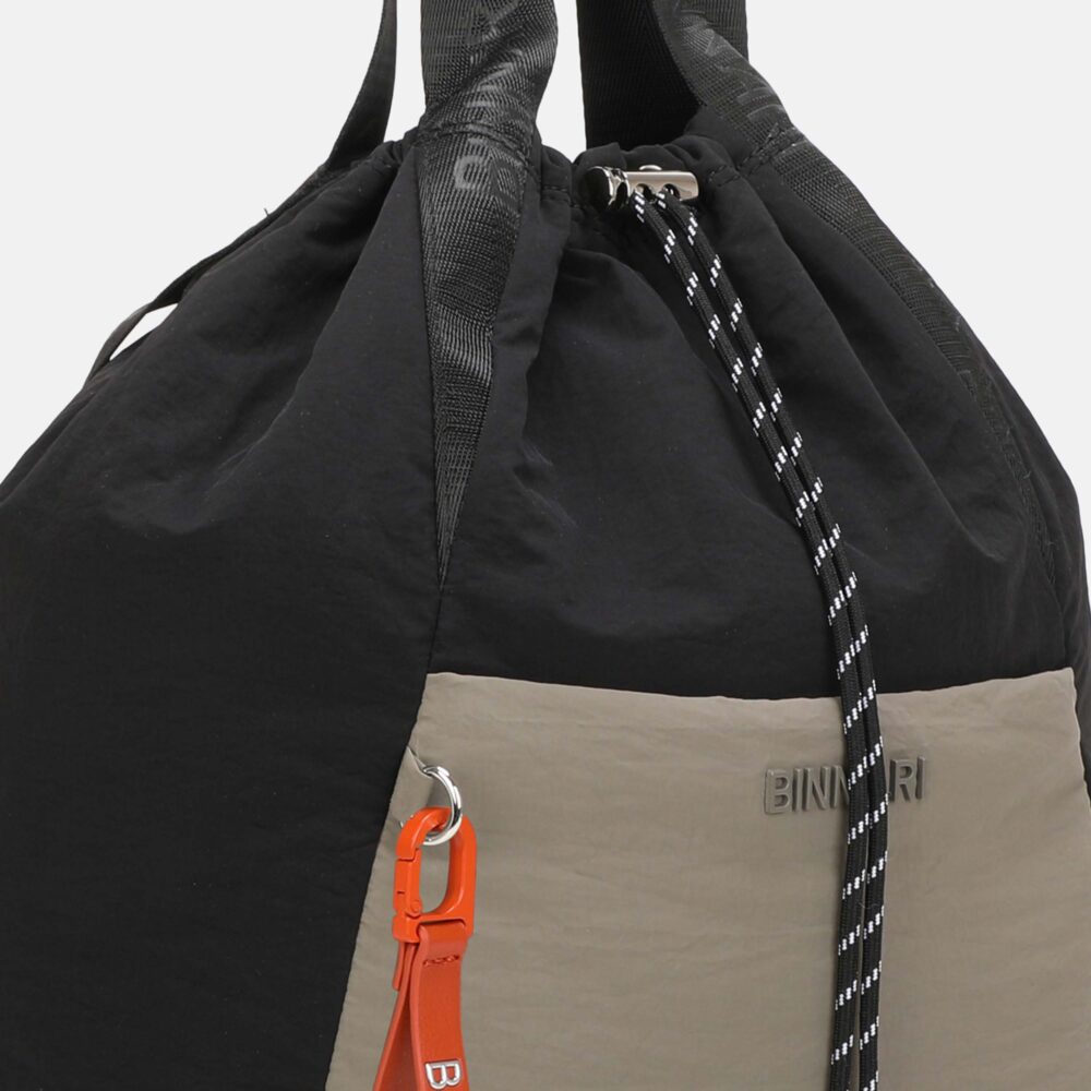 BOLSO MOCHILA KEINNA MULTI-NEGRO. - Imagen 4