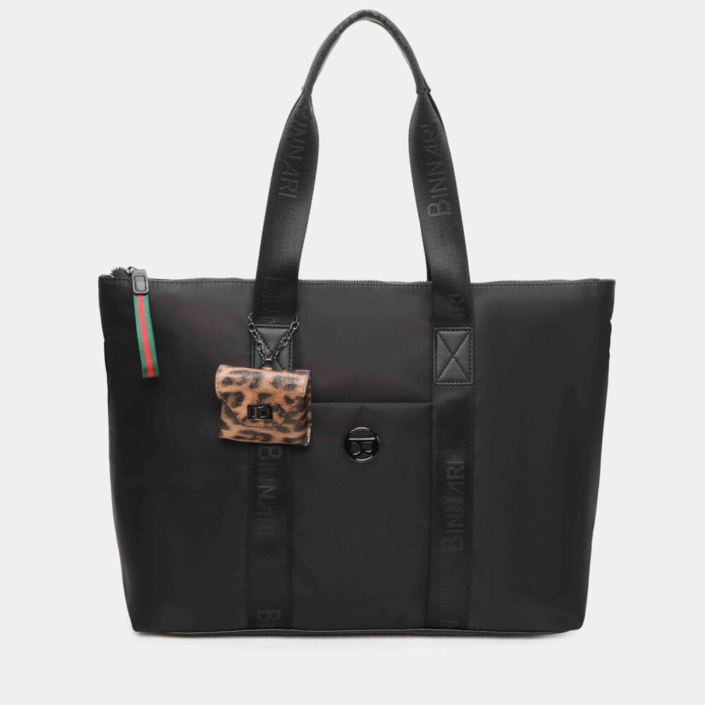 BOLSO SHOPPER FINI NEGRO
