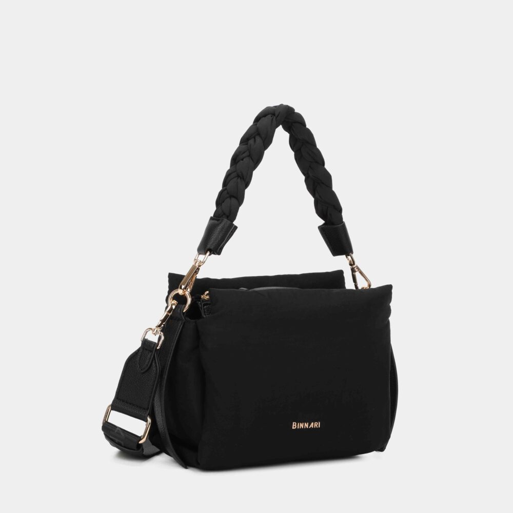 BOLSO BANDOLERA CARLA COLOR NEGRO - Imagen 2