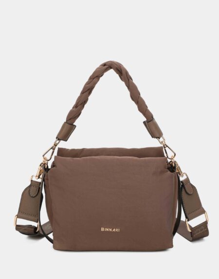 BOLSO BANDOLERA CARLA COLOR TOPO