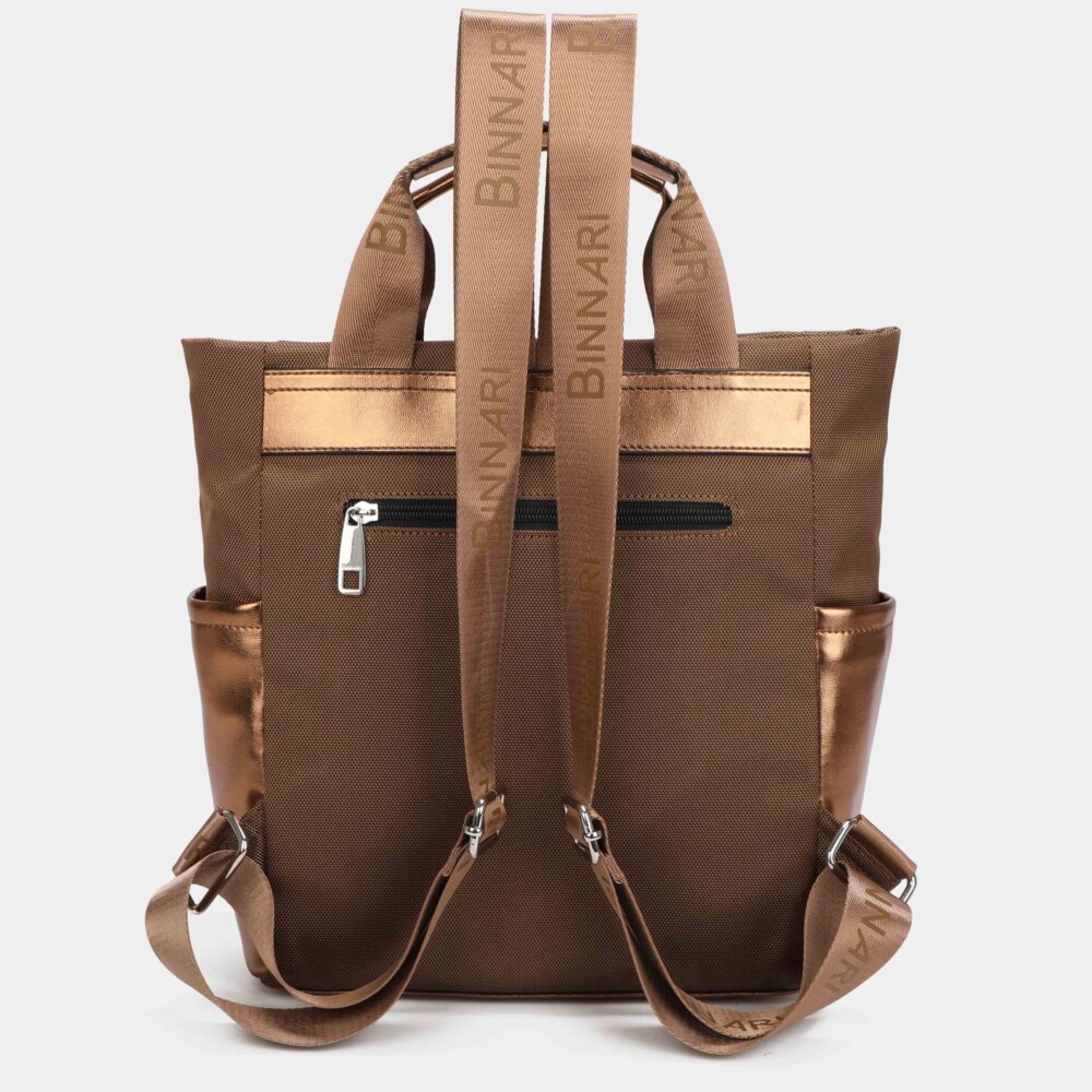 MOCHILA EMILIE COLOR CUERO - Imagen 6