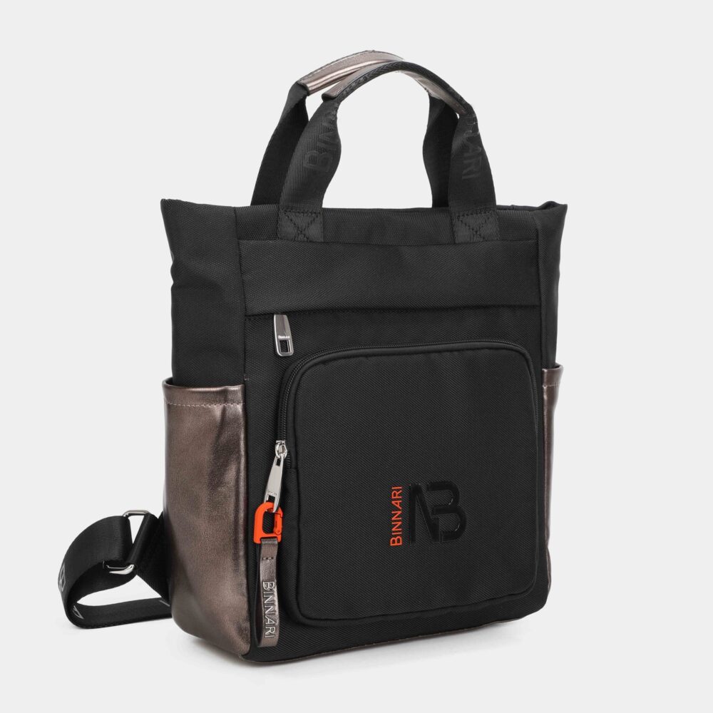 MOCHILA EMILIE COLOR NEGRO - Imagen 2