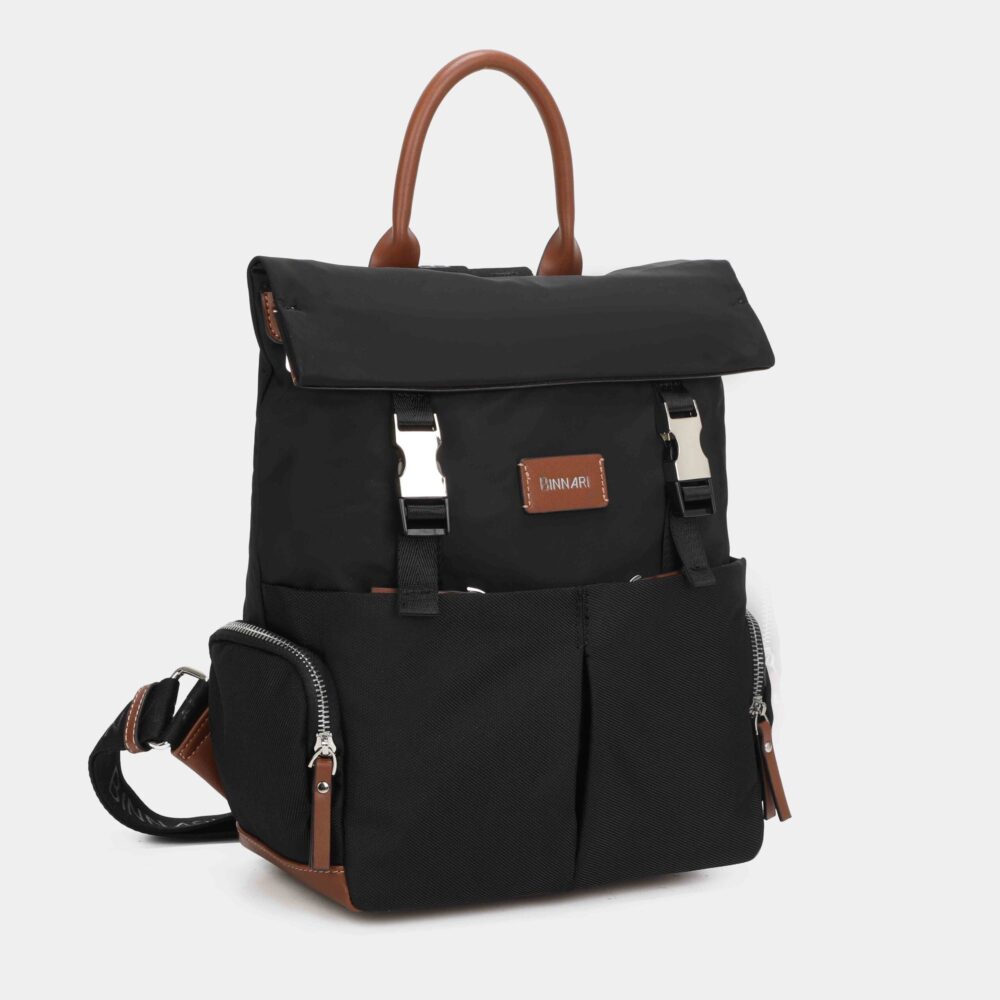 MOCHILA LOUISE COLOR NEGRA - Imagen 2