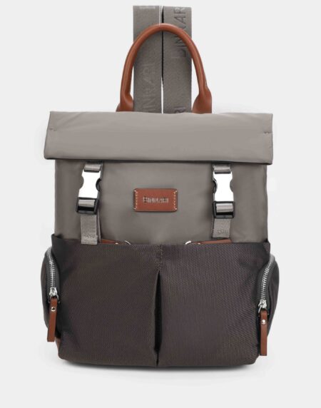 MOCHILA LOUISE COLOR GRIS
