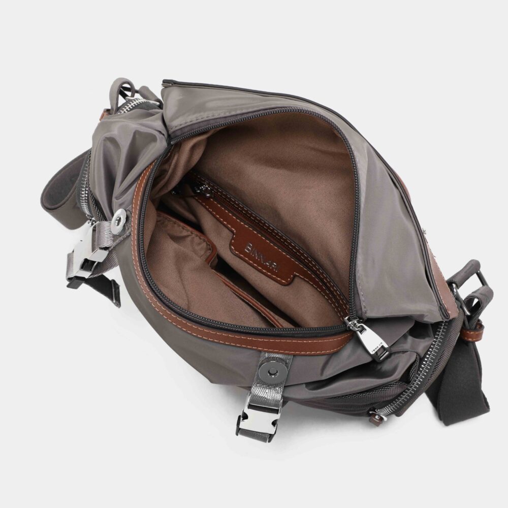 MOCHILA LOUISE COLOR GRIS - Imagen 4