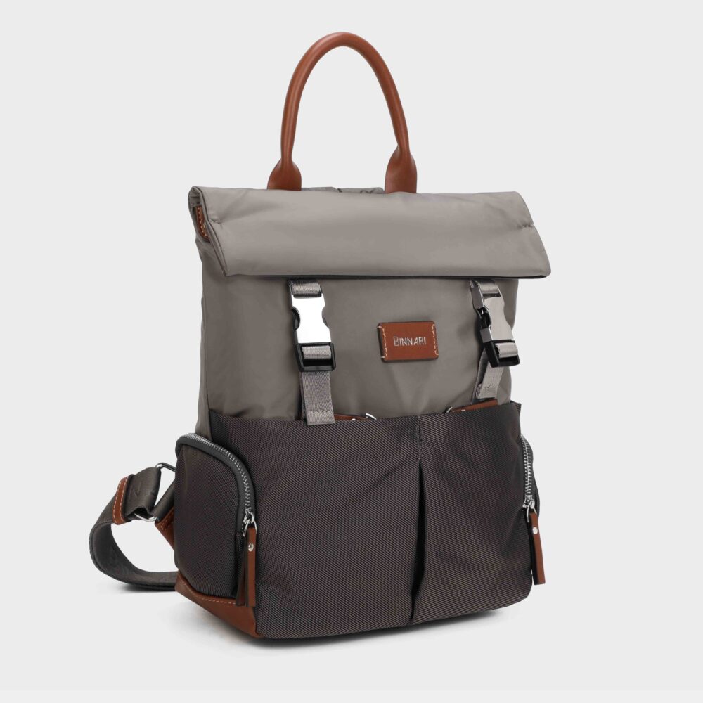 MOCHILA LOUISE COLOR GRIS - Imagen 2