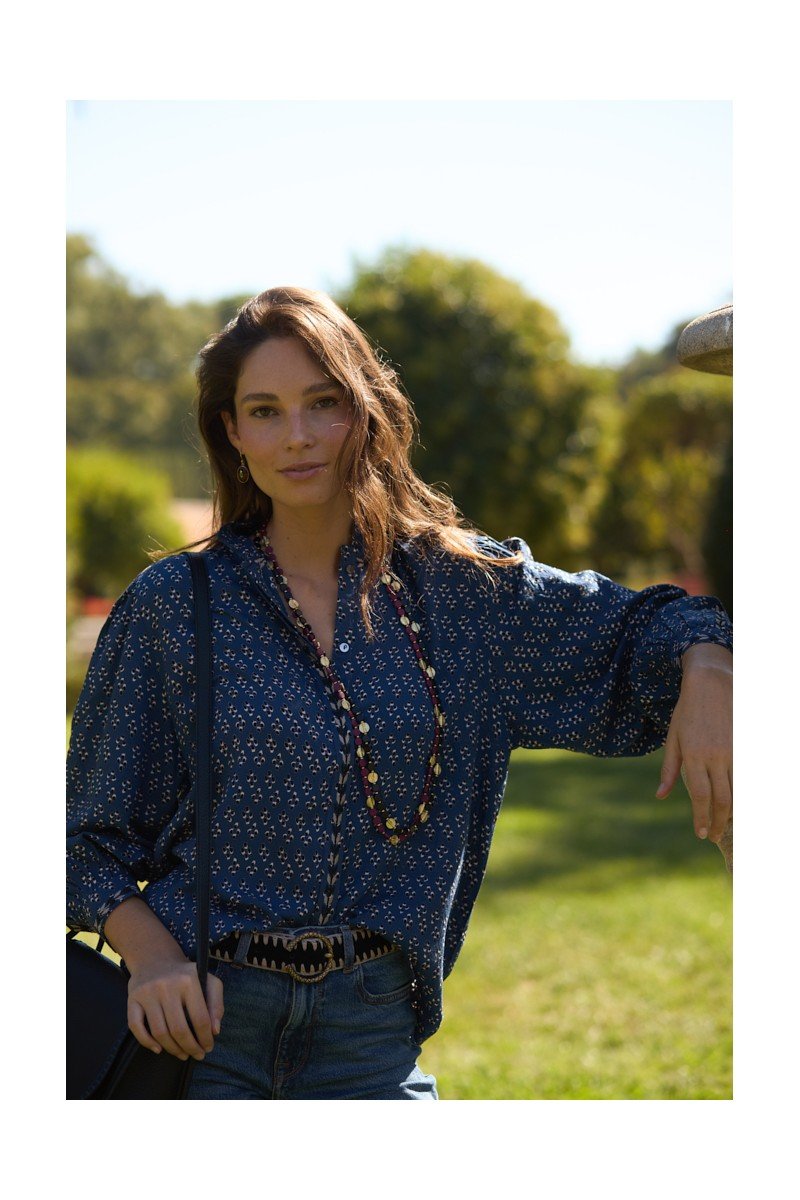 BLUSA ESTAMPADA ESPIGA