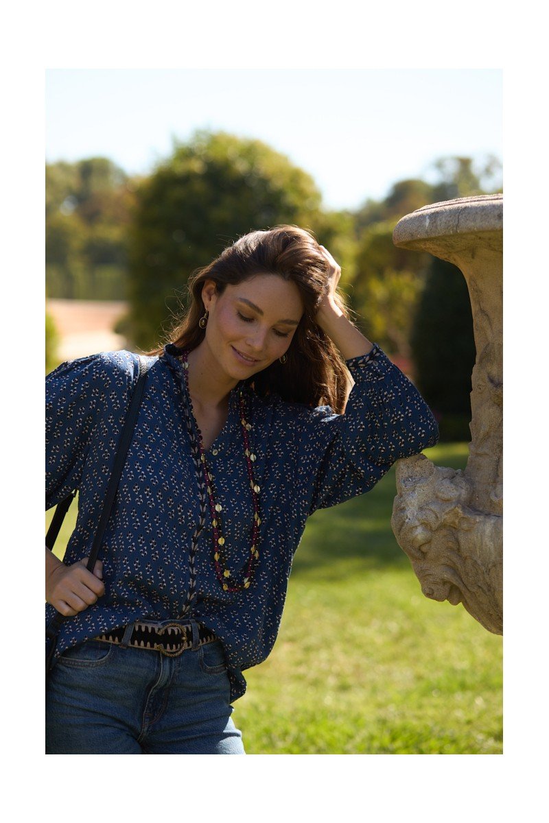 BLUSA ESTAMPADA ESPIGA - Imagen 4