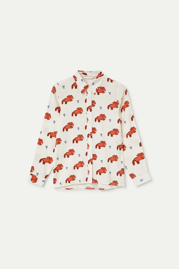 Camisa con estampado perritos - Imagen 5