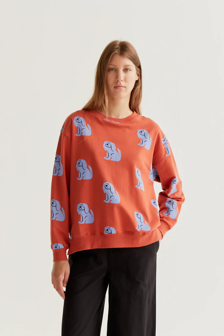 Sudadera con estampado Brown Dog - Imagen 2