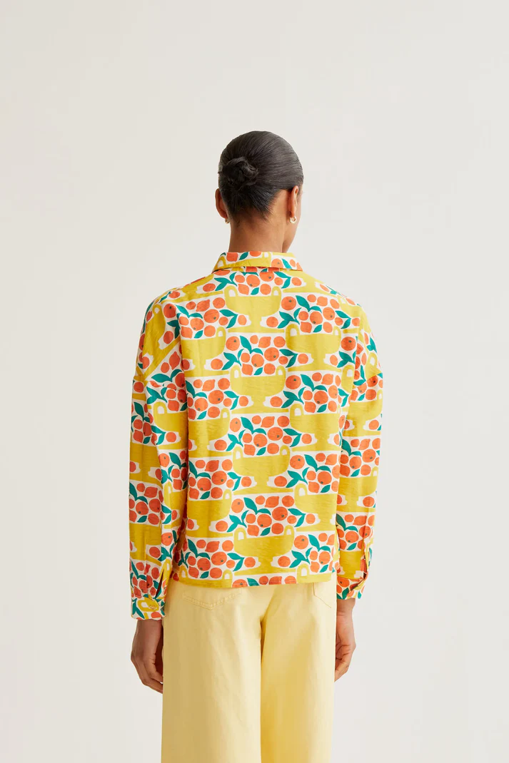 Camisa con estampado de cítricos - Imagen 6