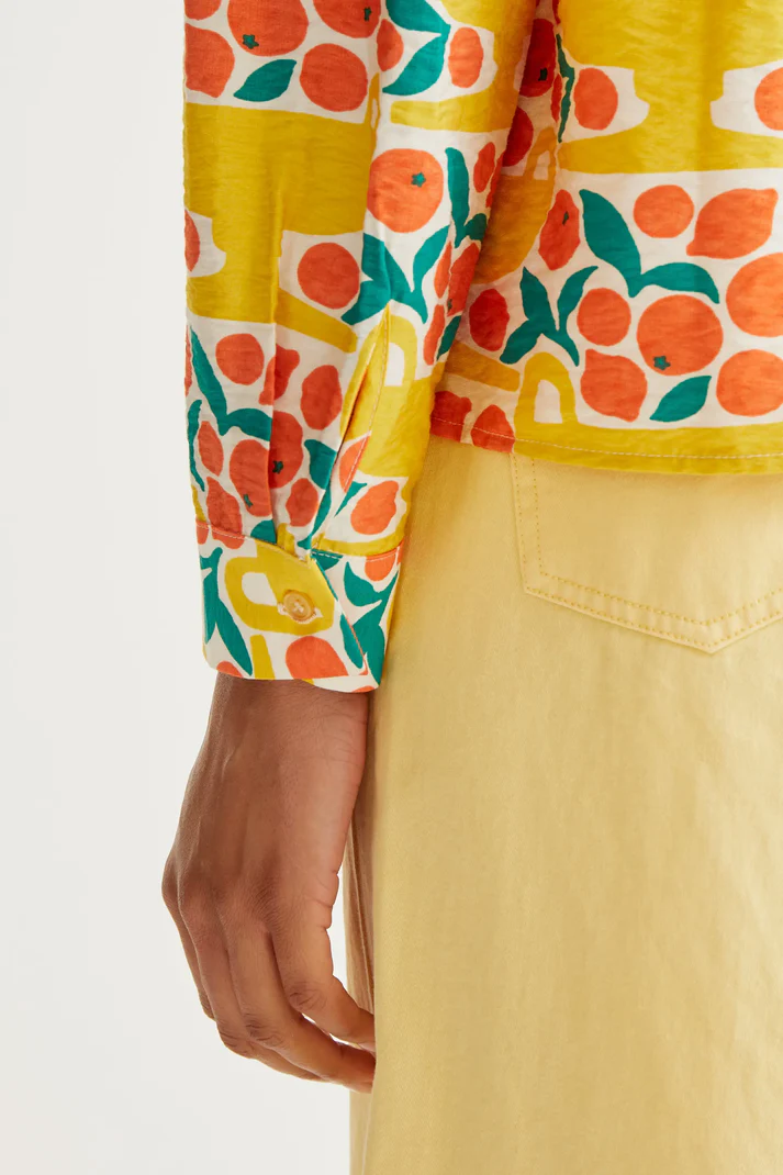 Camisa con estampado de cítricos - Imagen 5