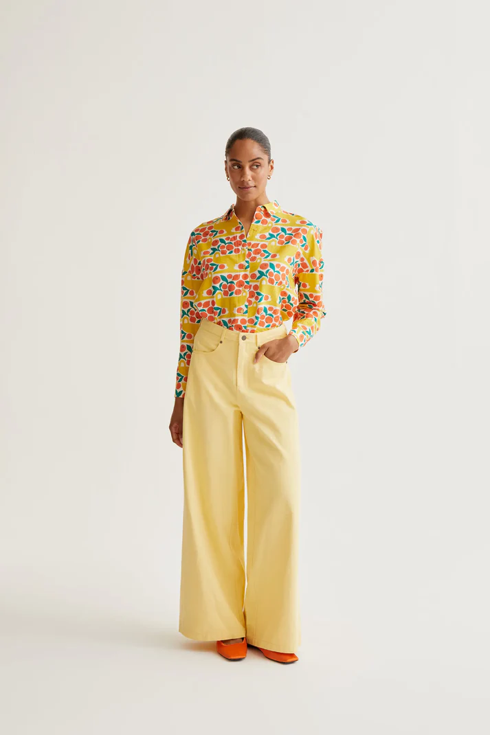 Camisa con estampado de cítricos - Imagen 2