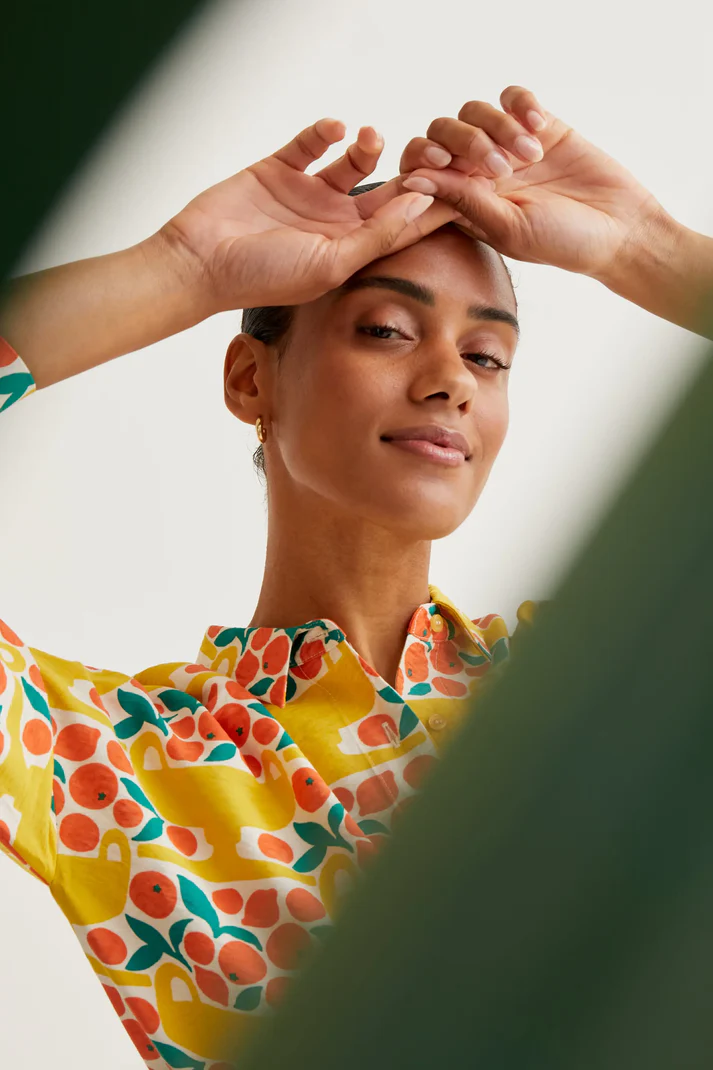 Camisa con estampado de cítricos - Imagen 3