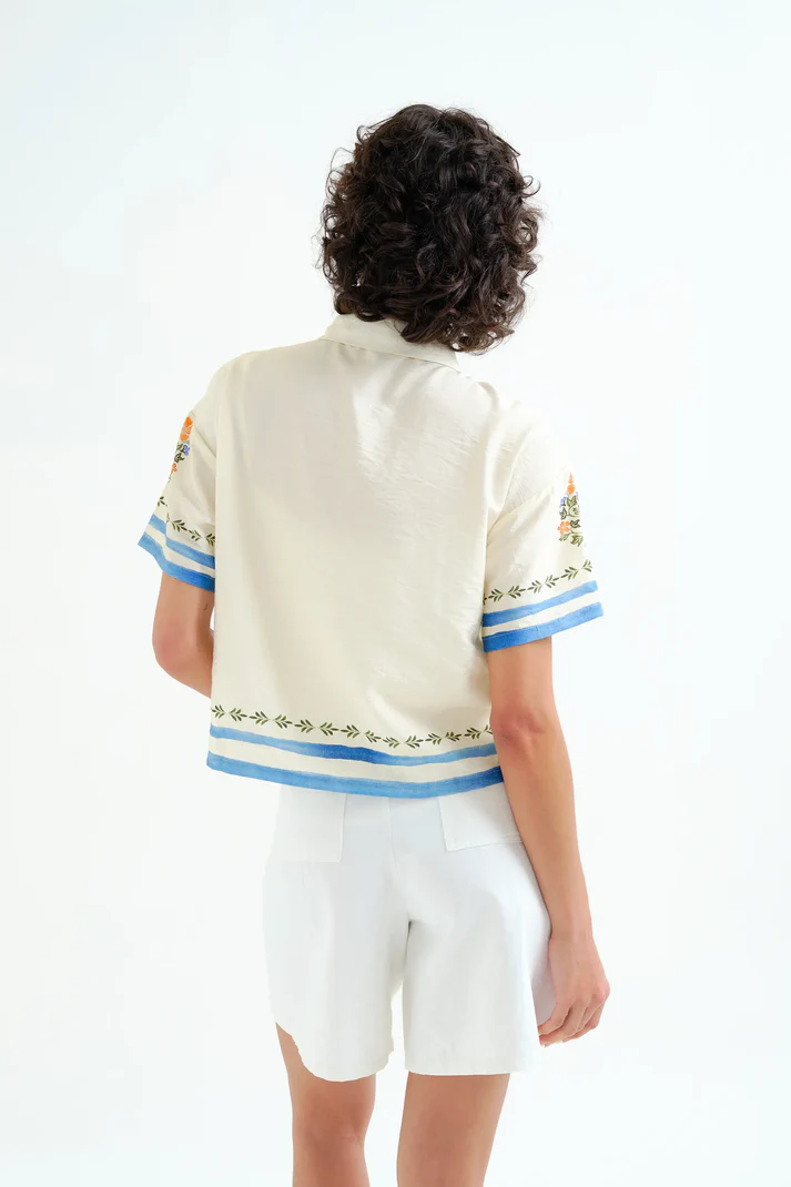 Camisa con estampado Palm & Mermaid - Imagen 6