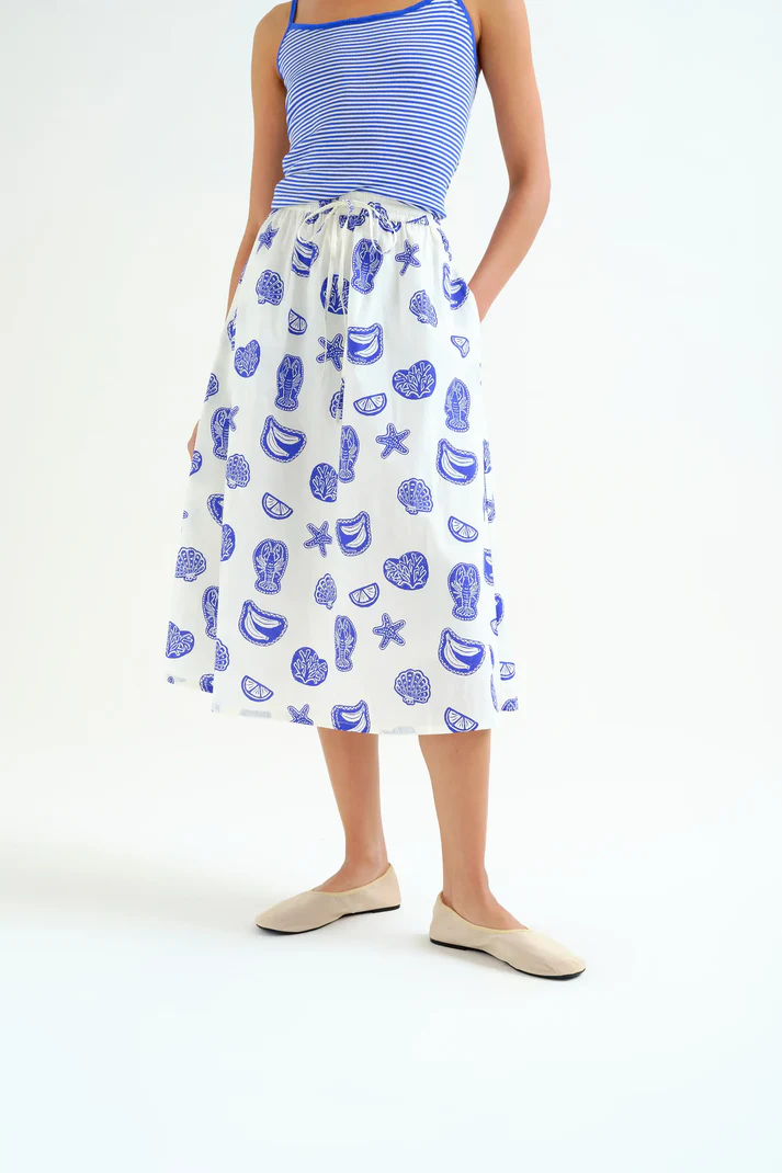 Falda con estampado Lobster - Imagen 2
