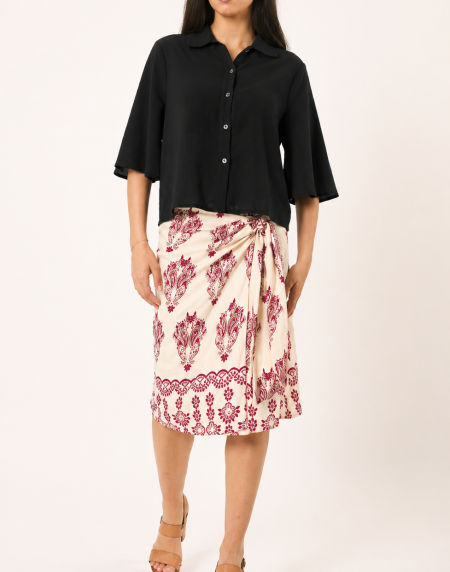 Camisa Pina color negro