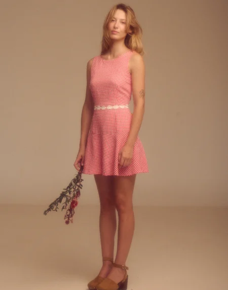 Vestido Camelia rojo