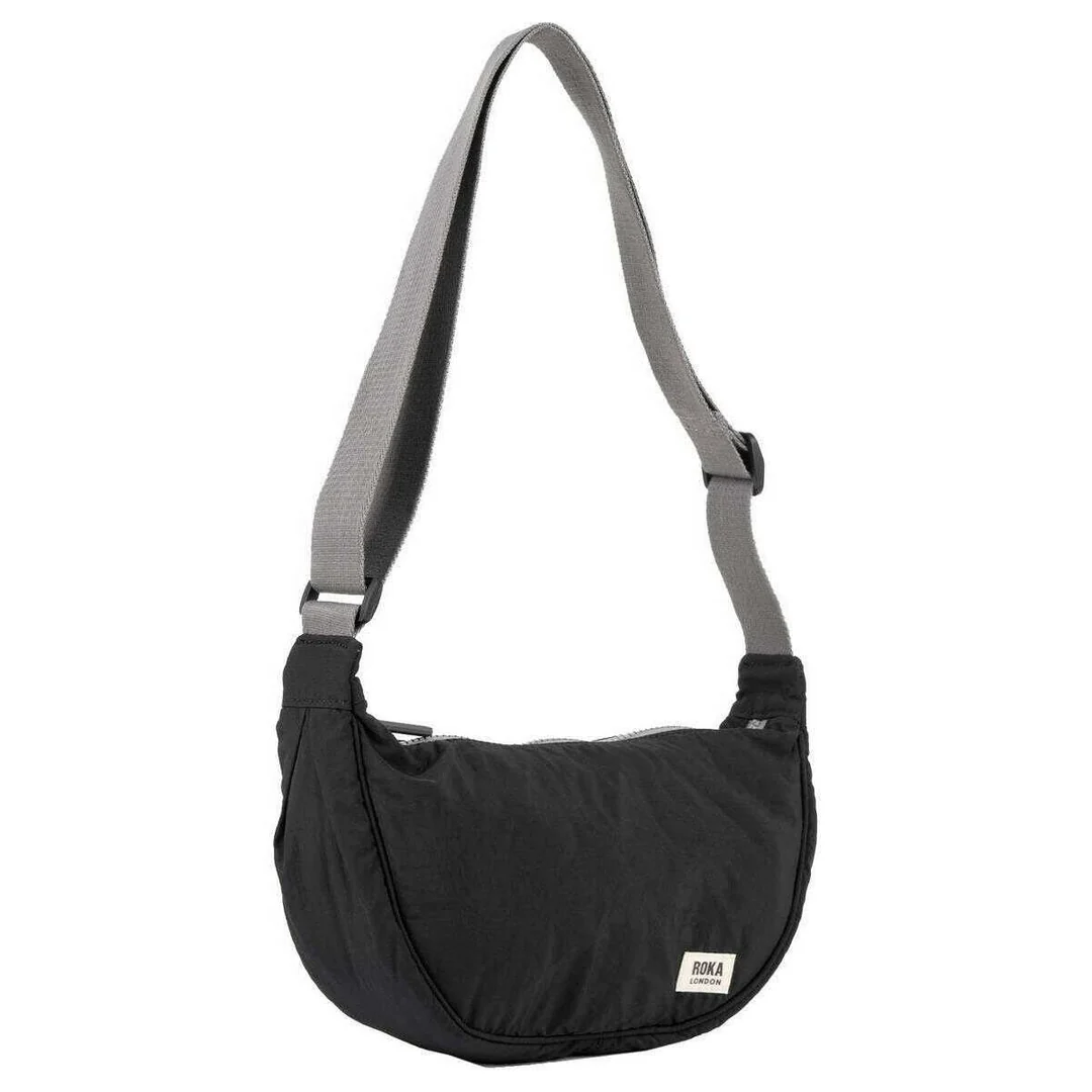 Bolso bandolera Roka Farringdon Taslon - Black - Imagen 2
