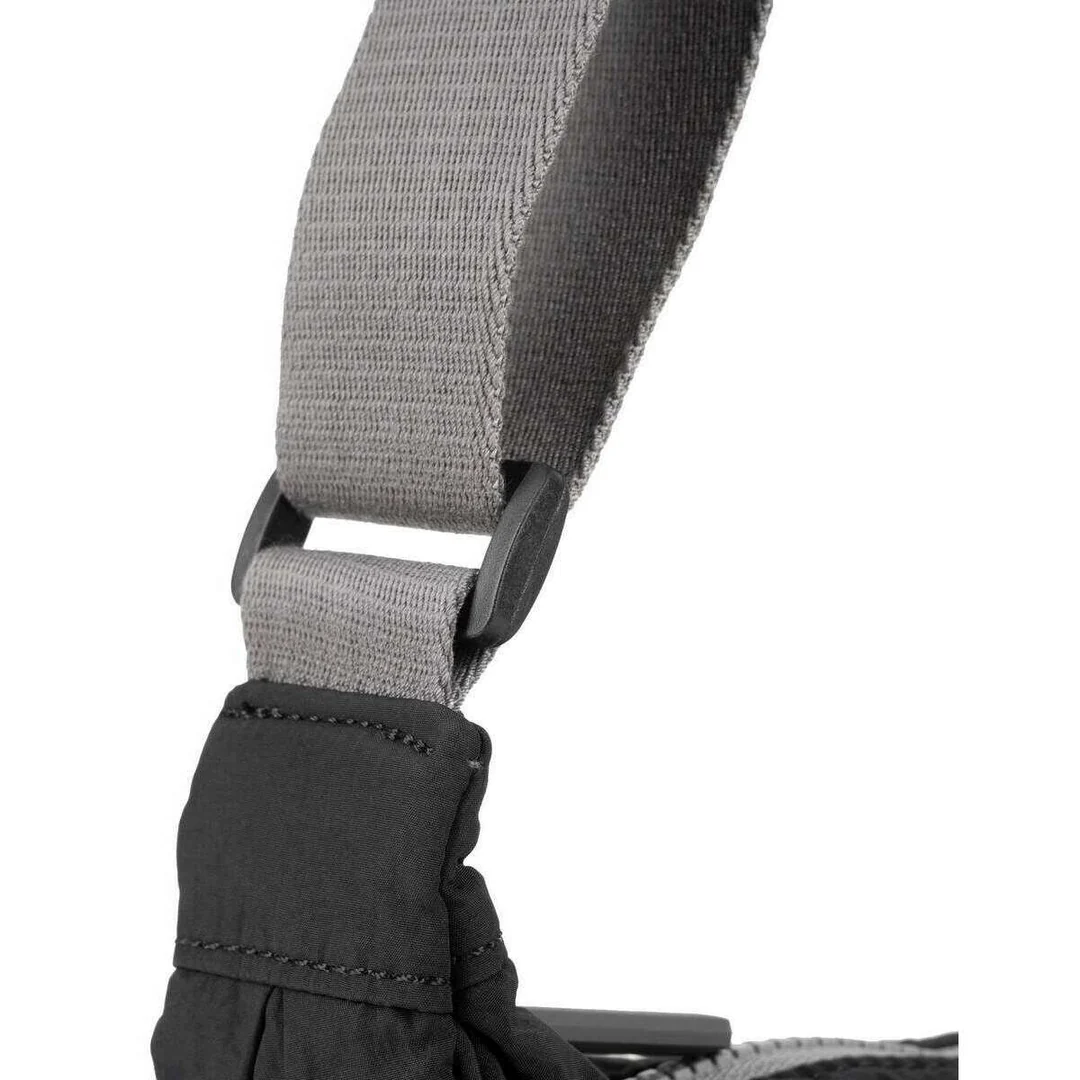 Bolso bandolera Roka Farringdon Taslon - Black - Imagen 4