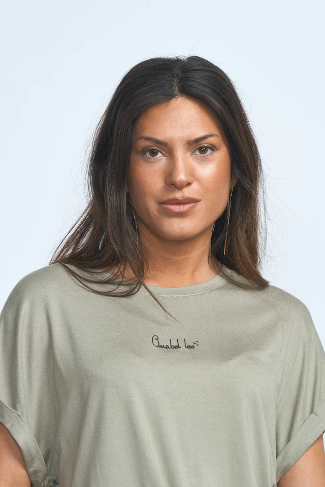 CAMISETA BÁSICA VERDE - Imagen 3
