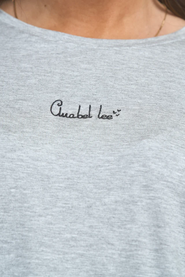 CAMISETA BÁSICA GRIS - Imagen 6